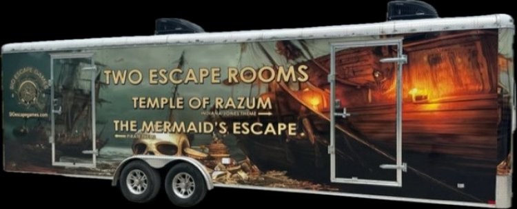 Discover Muskogee's top mobile escape room trailers. Perfect for parties and team building, brought to you by SIO Escape Games.