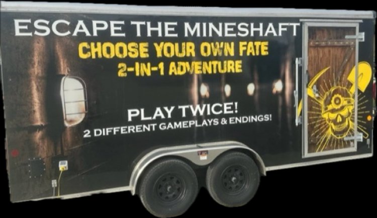 Discover Mineshaft Escape Room Trailer Rental in Tulsa, OK